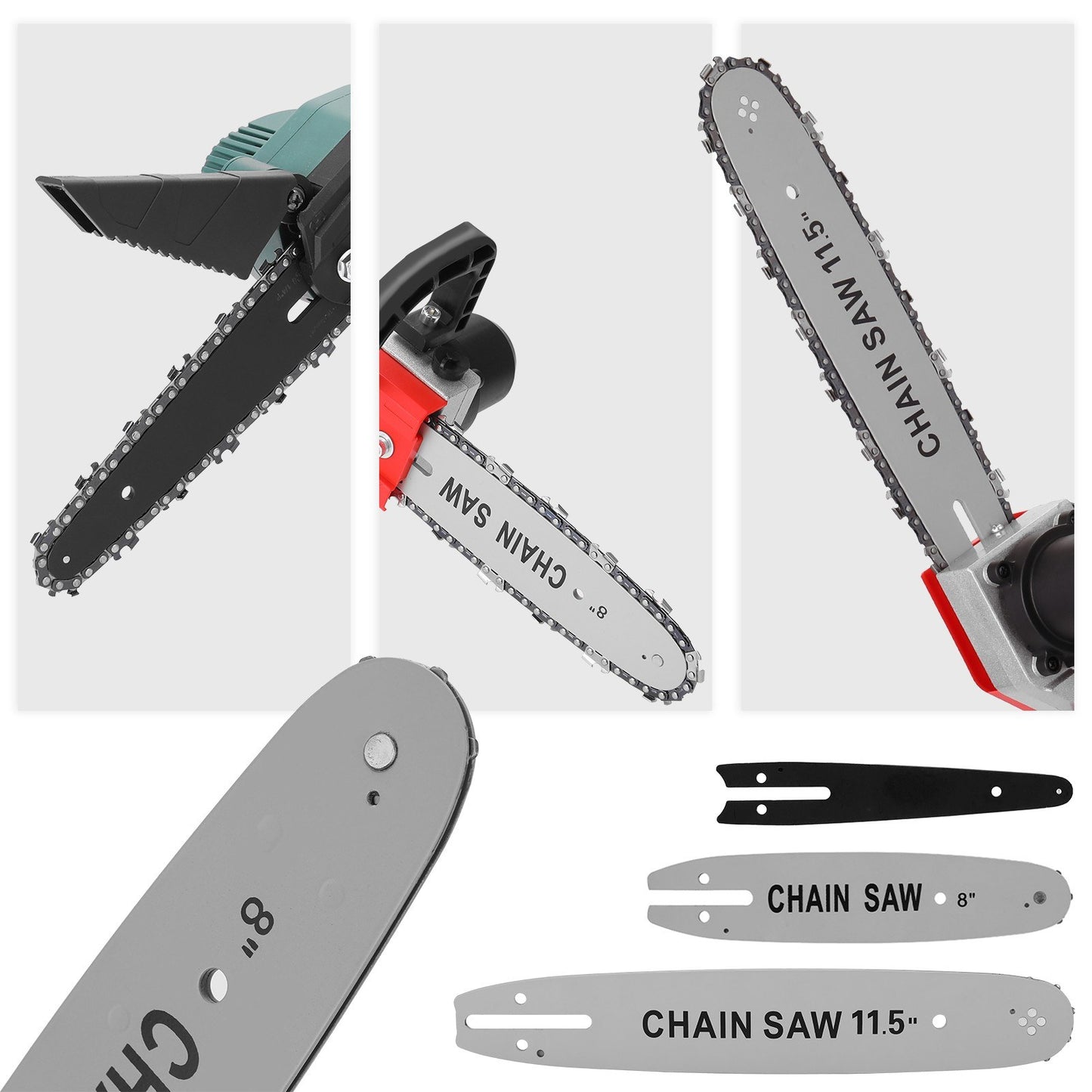 Durable Guide Plate Electric Chainsaw Replaceable Guide Plates Chainsaw Accessory Metal Accessories