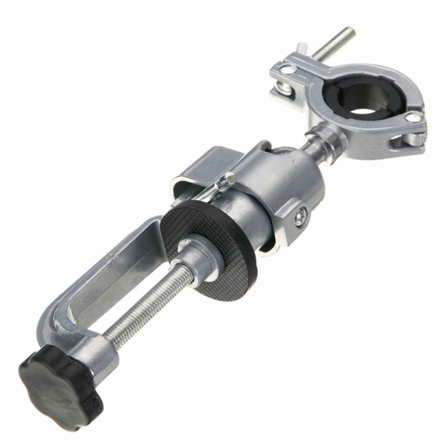 Aluminium Alloy Table Vise Durable 360 Degrees Rotating Swivel Bench Vise Clamp Electric Drill Stand Rotating Tool