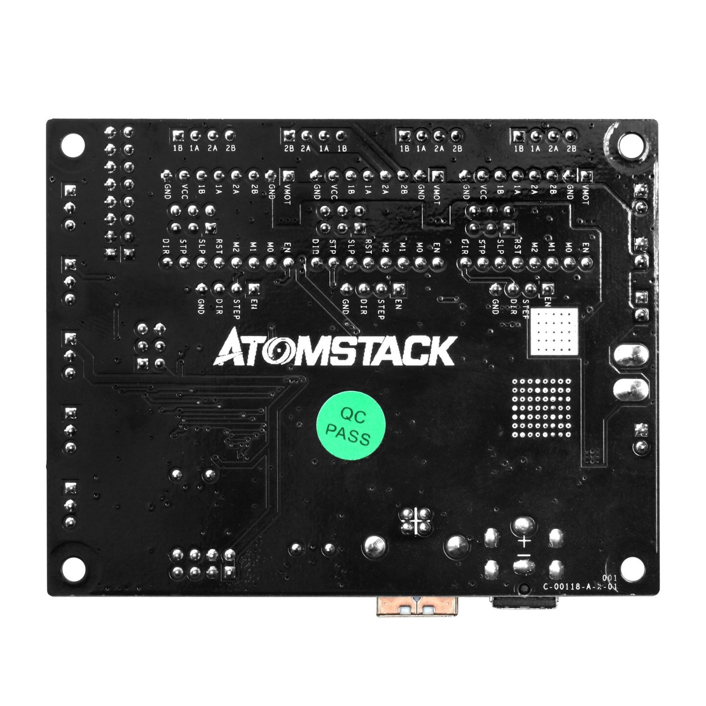 ATOMSTACK Laser Engraver Motherboard 12V 5A 3 Axis Drive Interface Stepper Motor Driver Controller Board Laser Box with 32KB Flash Memory