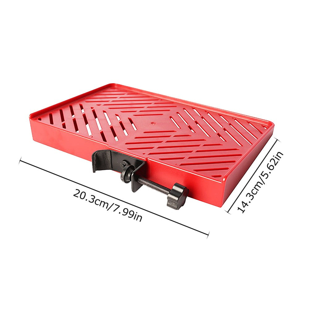 Sound Card Tray Universal Sound Card Holder Clamp-On Rack for Stand Multifunctional Portable Clip Holder Live Broadcast Item Shelf