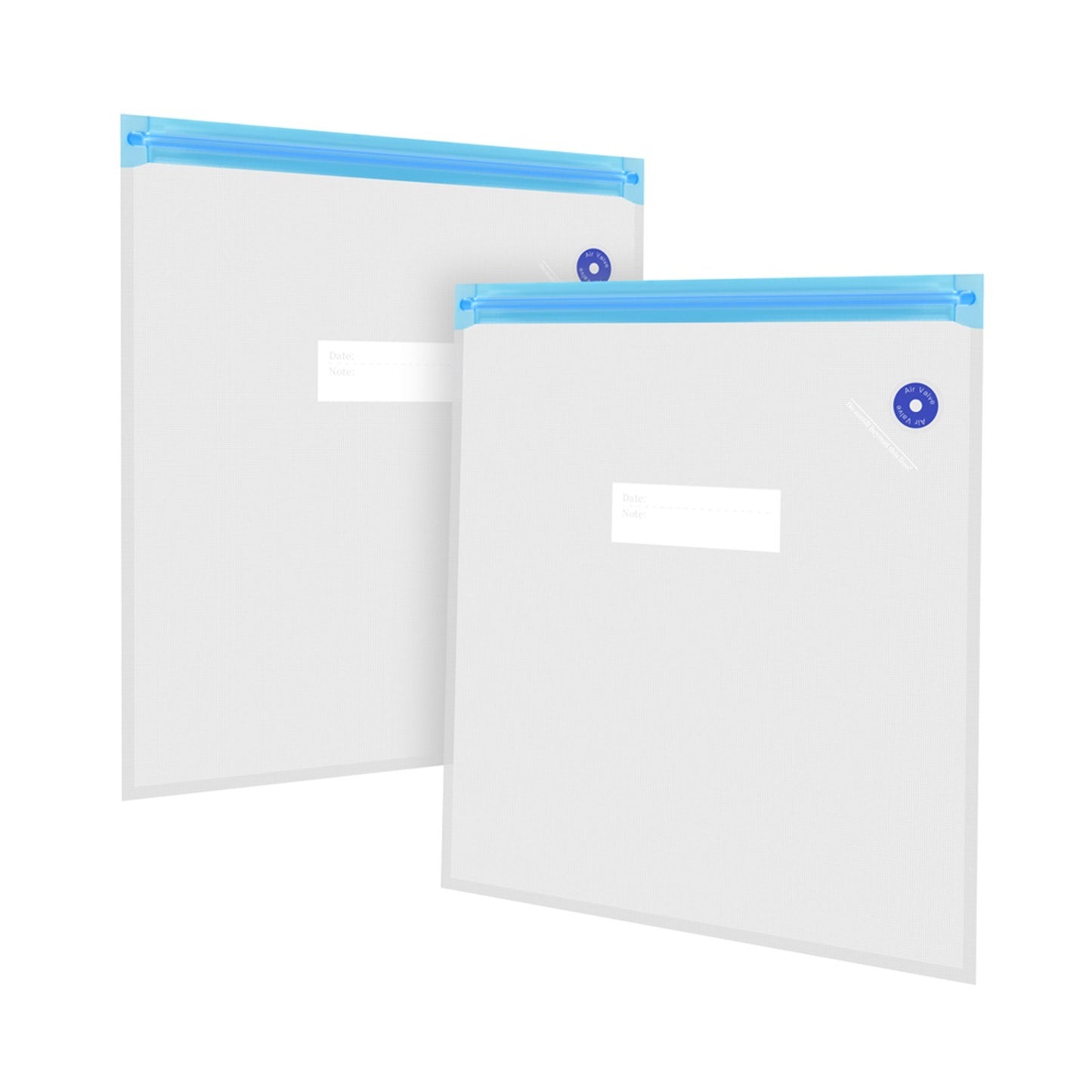 Reusable 3D Printer Filament Compression Storage Bag Vacuum Sealed Humidity Resistant Dry Bags with Manual Air Pump Sealing Clip for PLA ABS Nylon Wood TPU - Transparent/10Pcs