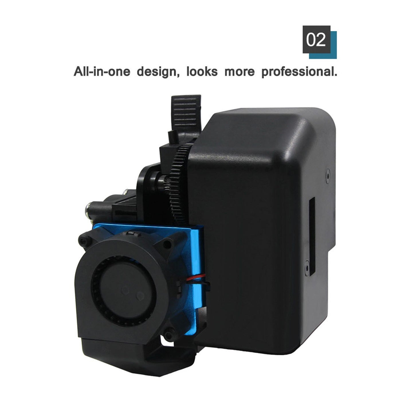 Artillery 1.75mm Single Nozzle Extruder Flexible Filament Maker Direct Drive Extruder for Sidewinder X1 3D Printer - Style A