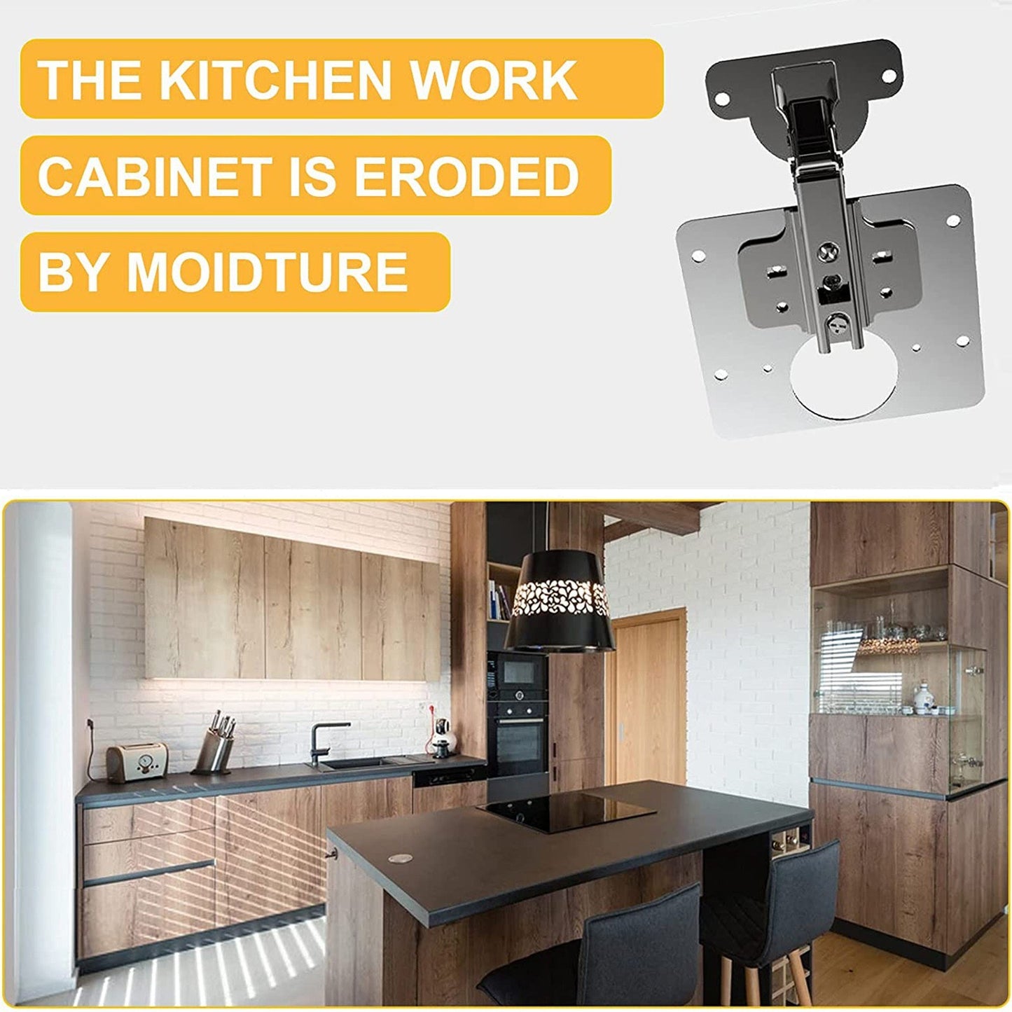 1PC Cabinet Door Hinge Repair Plate Kitchen Cupboard Door Hinge Repair Kit with 4 Screws for Furniture Cabinet Drawer Window