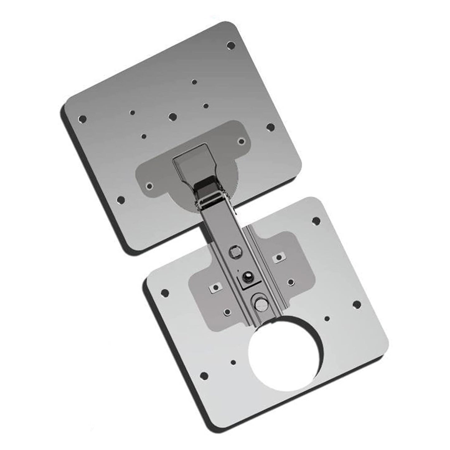 1PC Cabinet Door Hinge Repair Plate Kitchen Cupboard Door Hinge Repair Kit with 4 Screws for Furniture Cabinet Drawer Window