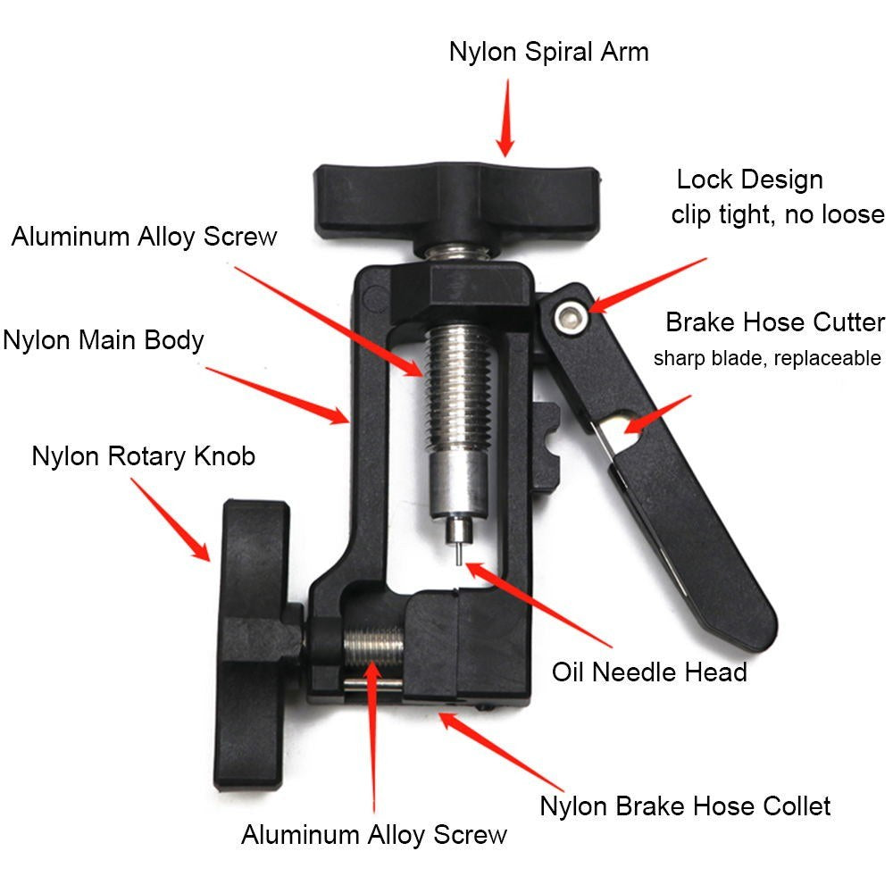 Bike Oil Needle Insert Tool Oil Tube Connector Oil Bleed Pipeline Connection Bicycle Repair Tool