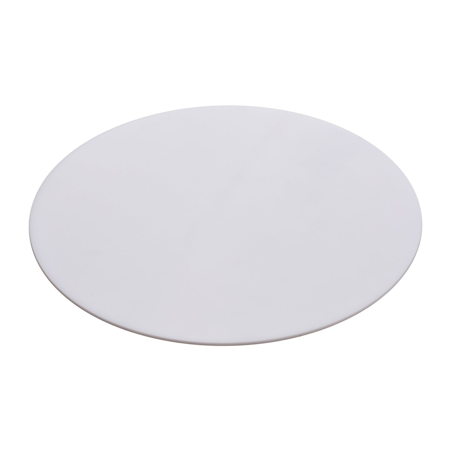 30X30cm Round Acrylic Sheet Reflection Board Photography Background Boards for Product Jewelry Watches Still Life Photography - White