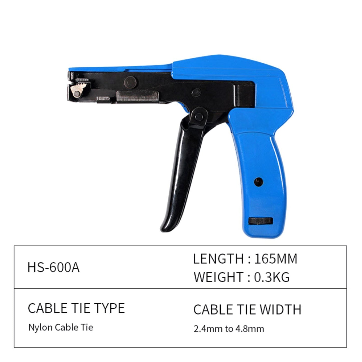 Cable Tie Tool Wrap Tool Metal Zip Tie Tightener Tensioning and Cutting Functional Cable Tie Machine