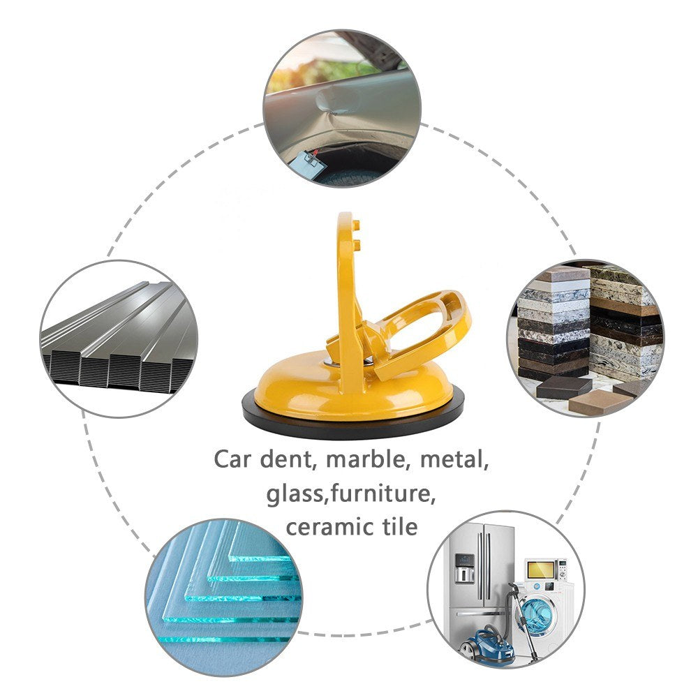 5inch Suction Cup Dent Puller Handle Lifter Car Dent Puller Remover for Car Dent Repair Glass Tiles Mirror