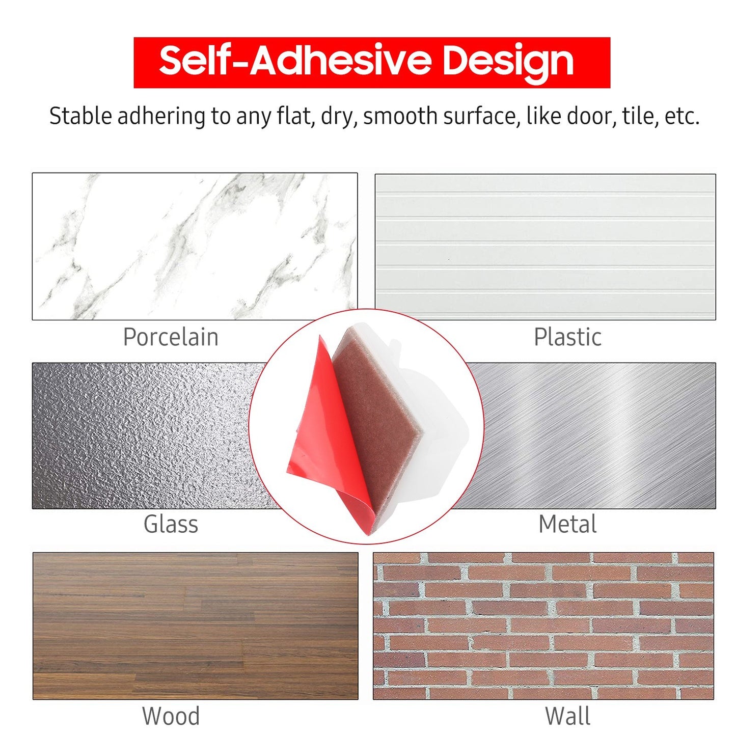 100 Pcs Cable Clips Cord Organizer Cable Management, Self Adhesive Wire Holder System Multipurpose Wire Clips