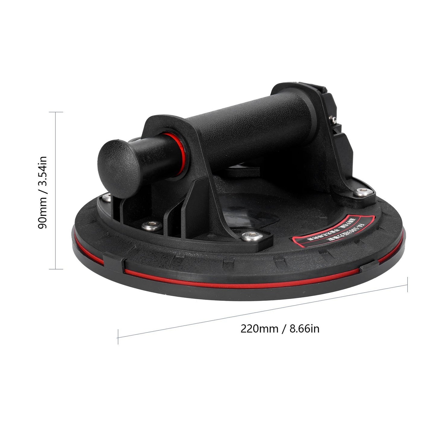 Heavy Duty Vacuum Suction Cup 100kg Bearing Capacity Glass Lifting Tool for Glass Floor Tiles