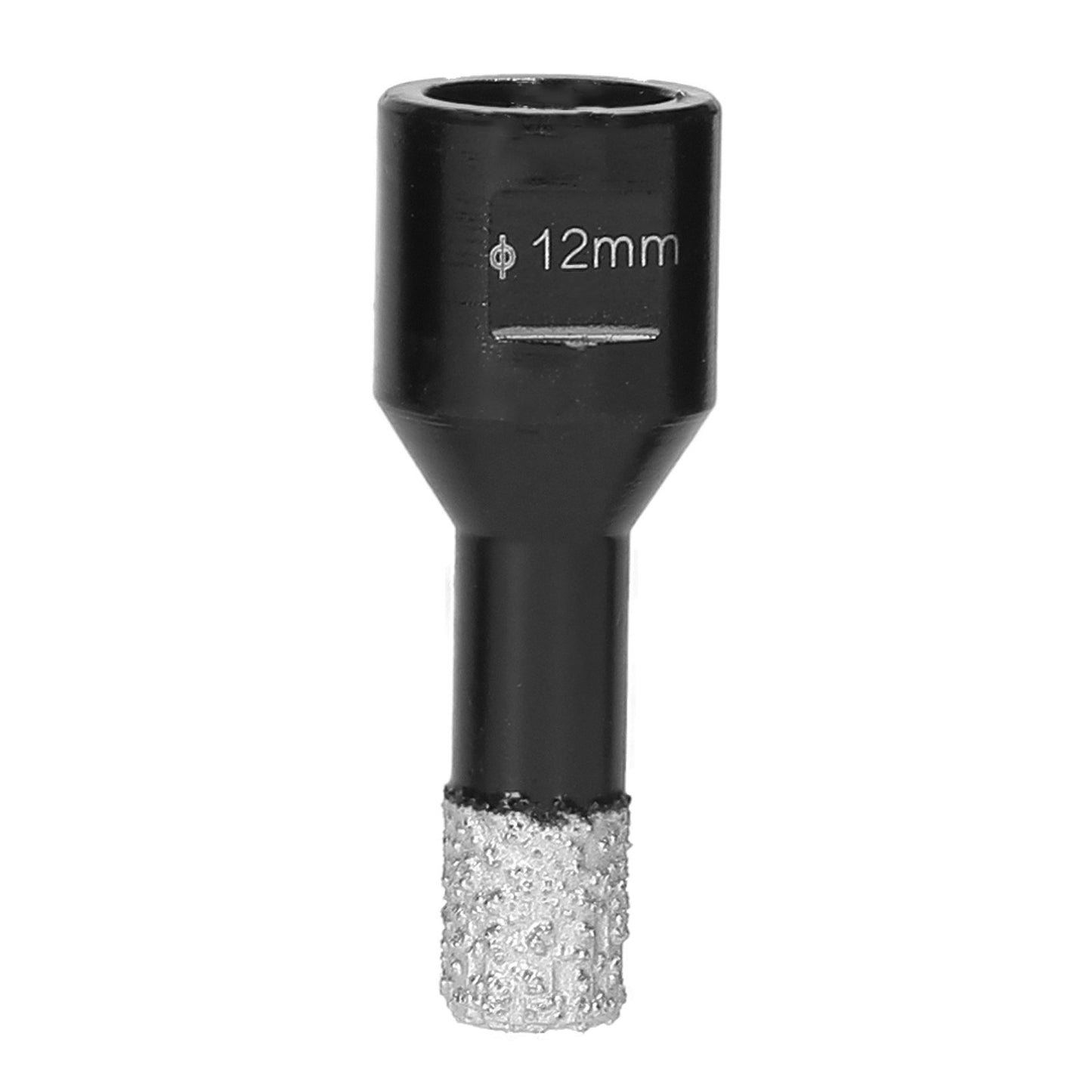 Dry Vacuum Brazed Welding Diamond Core Drill Bit Marble Ceramic Tile Wall Brick Holes Drilling Accessory - 12mm
