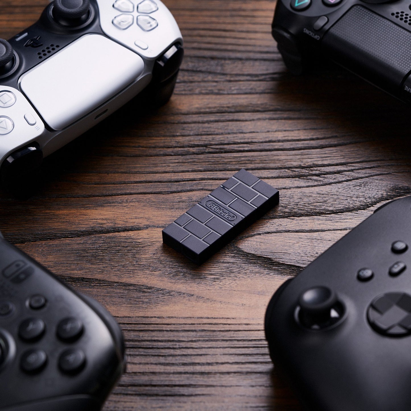 8BITDO USB Wireless Receiver Adapter for PS4 PS5 Switch Pro Controllers - Black