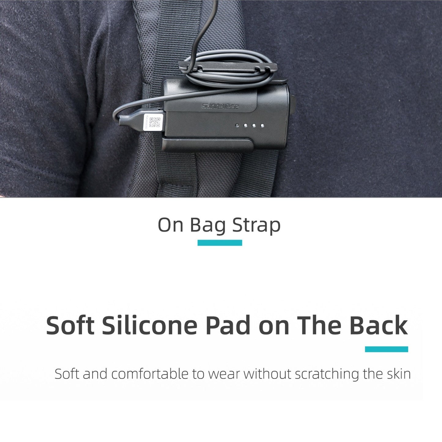 Battery Bracket with Cable Holder for DJI FPV Goggles V2 Battery Clip Holder Battery Cover Protector