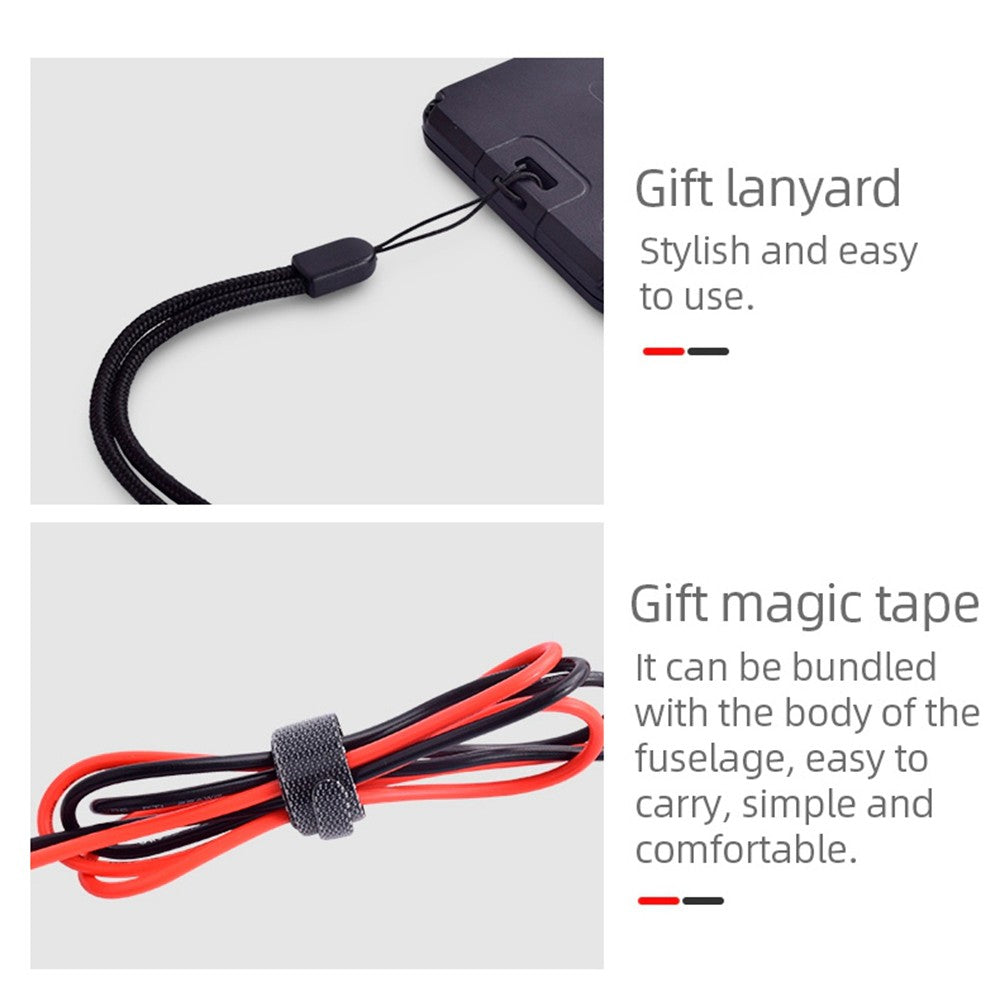 Uniqkart MINI-S10 3.5 Inch LCD Screen Ultra-thin Intelligent Multimeter Portable Auto Range Digital Multimeter RMS AC/DC Voltage Resistance Meter