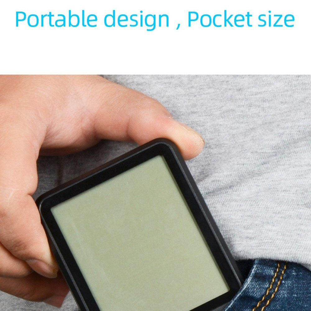 Uniqkart MINI-S10 3.5 Inch LCD Screen Ultra-thin Intelligent Multimeter Portable Auto Range Digital Multimeter RMS AC/DC Voltage Resistance Meter