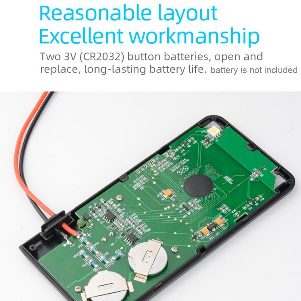 Uniqkart MINI-S10 3.5 Inch LCD Screen Ultra-thin Intelligent Multimeter Portable Auto Range Digital Multimeter RMS AC/DC Voltage Resistance Meter