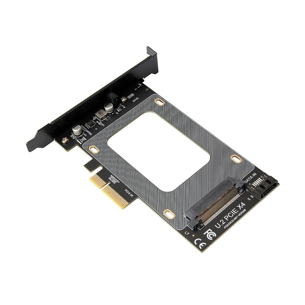 PCI-E 4X to U2 SFF-8639 Adapter Card SSD Expansion Card Compatible with U2 Hard Disk 2.5 inch SATA Hard Disk