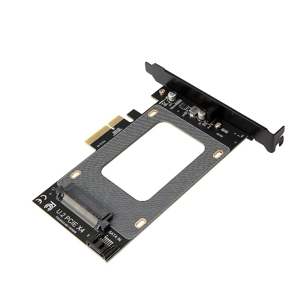 PCI-E 4X to U2 SFF-8639 Adapter Card SSD Expansion Card Compatible with U2 Hard Disk 2.5 inch SATA Hard Disk