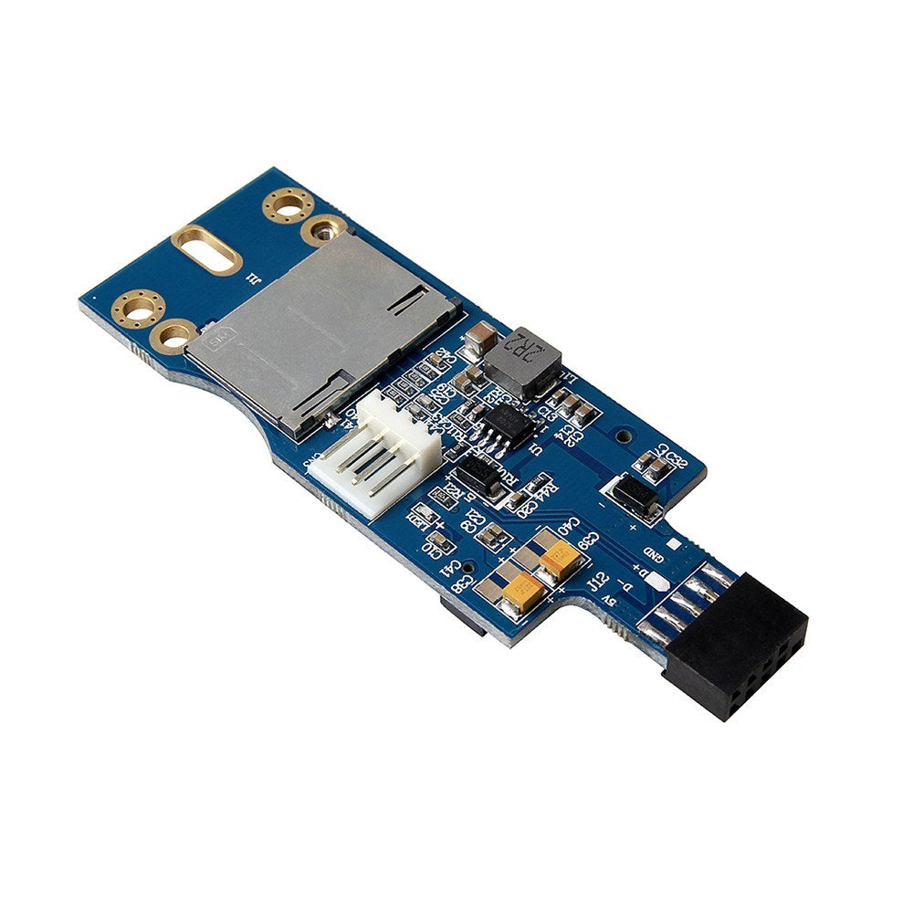 Mini PCI-E to USB Adapter Card 3G/4G Module Converter Adapter Card with SIM Card Slot LED Indicator Light Vertical Installation