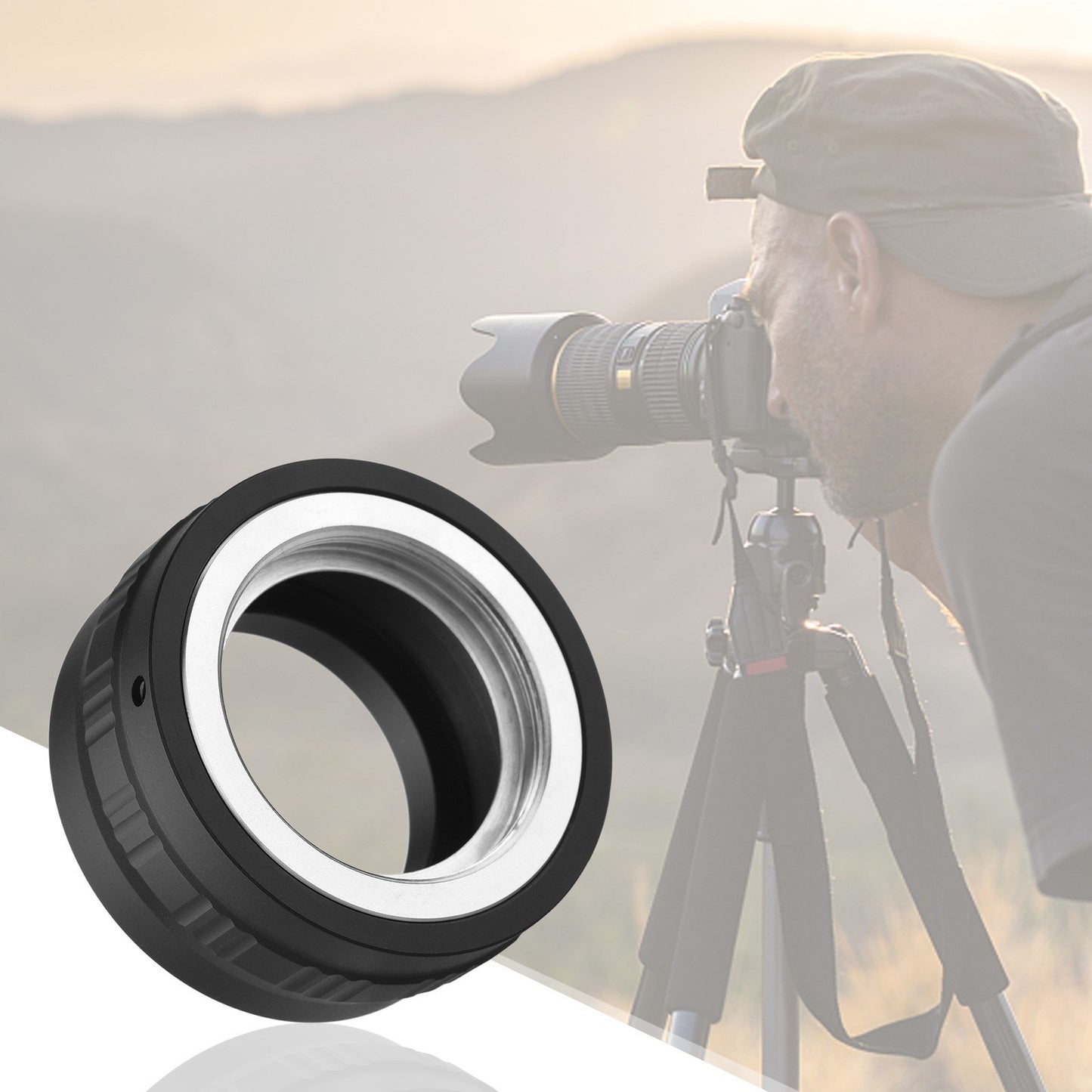 Andoer M42-NEX Rust-proof Impact-resistant Camera Lens Adapter Ring Replacement for M42 Lens to Sony NEX E Mount Cameras NEX 3 3C 3N 5 5C 5N 5R 5T 6 7 F3 A6000 A5000 A3500 A3000 Alpha A7 A7R VG10