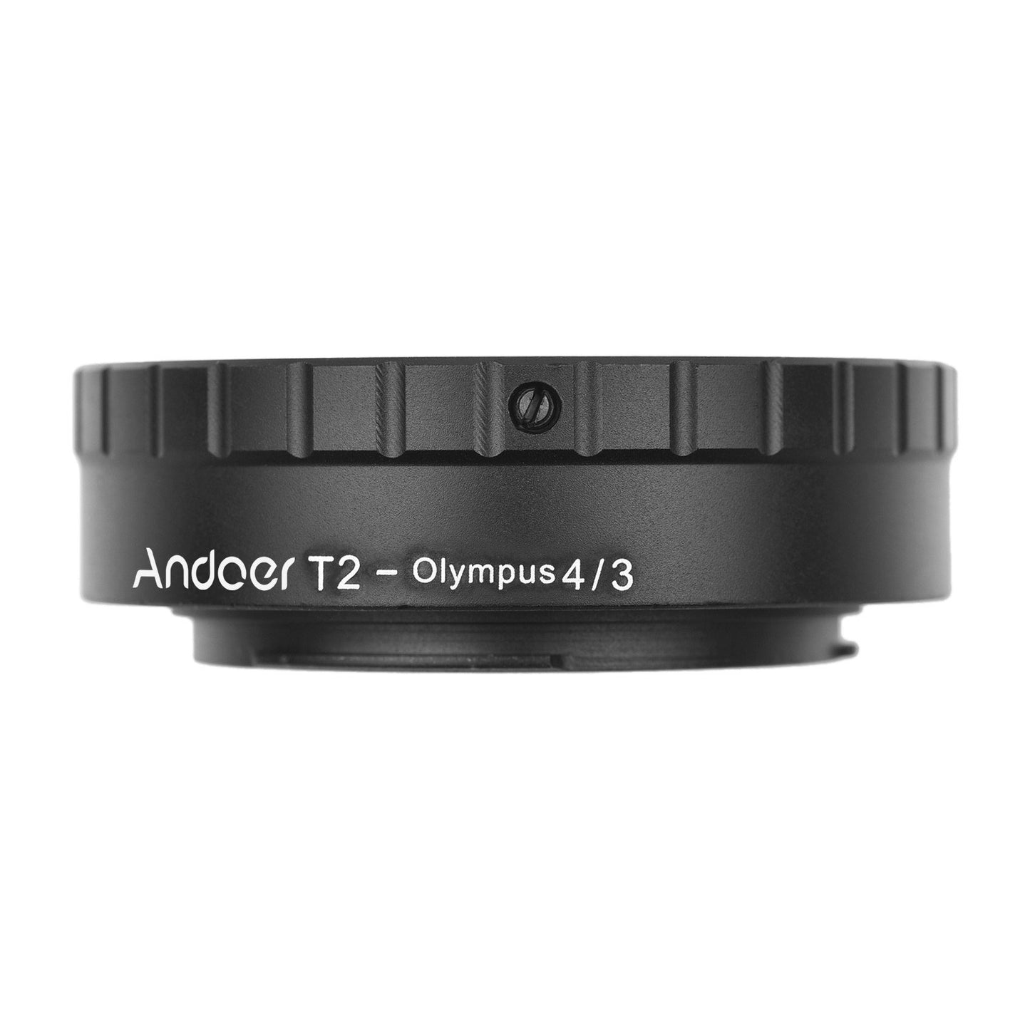 Andoer T/T2 Mount Lens Adapter Replacement Metal Lens Mount Adapter Ring for Olympus E-1/E-3/E-10/E-20/E-30/E-300/E-330/E-400/E-410/E-420/E-450/E-500/E-510/E-520/E-600/E-620/E-100 RS Micro 4/3 Mount Cameras