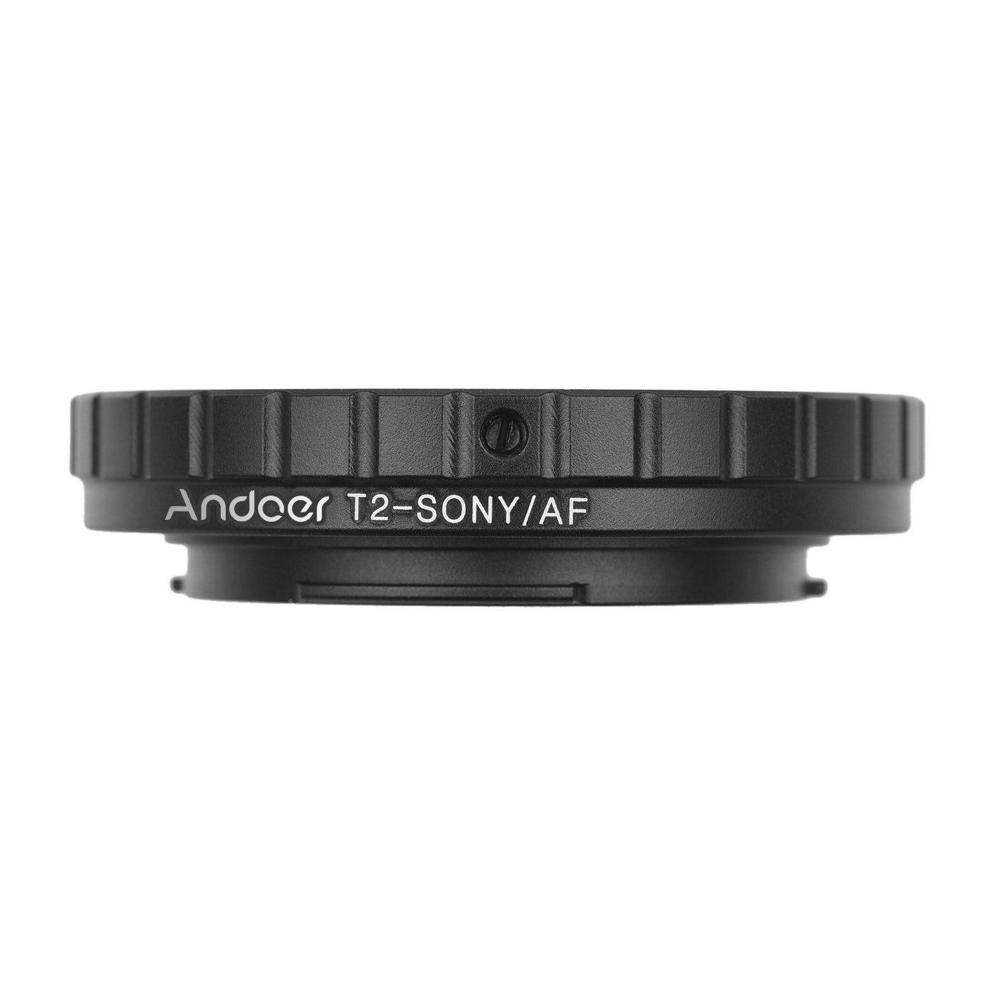 Andoer Tight Durable T2-AF Metal Lens Mount Adapter Ring T/T2 Mount Lens Adapter Replacement for Sony A100/A200/A230/A290/A300/A330/A350/A380/A390/A450/A500/A550/A560/A580/A700/A850/A900/A33/A37/A55/A57/A65/A77 Alpha Mount Cameras