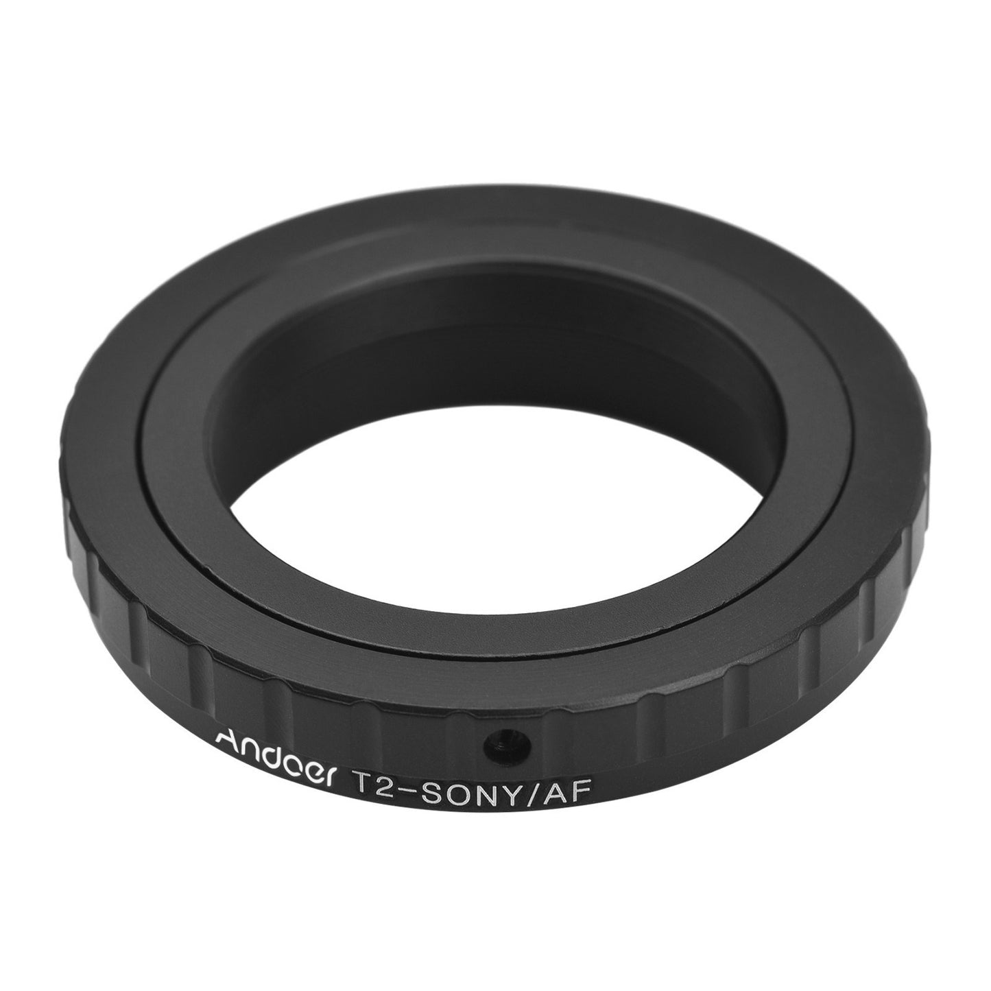 Andoer Tight Durable T2-AF Metal Lens Mount Adapter Ring T/T2 Mount Lens Adapter Replacement for Sony A100/A200/A230/A290/A300/A330/A350/A380/A390/A450/A500/A550/A560/A580/A700/A850/A900/A33/A37/A55/A57/A65/A77 Alpha Mount Cameras