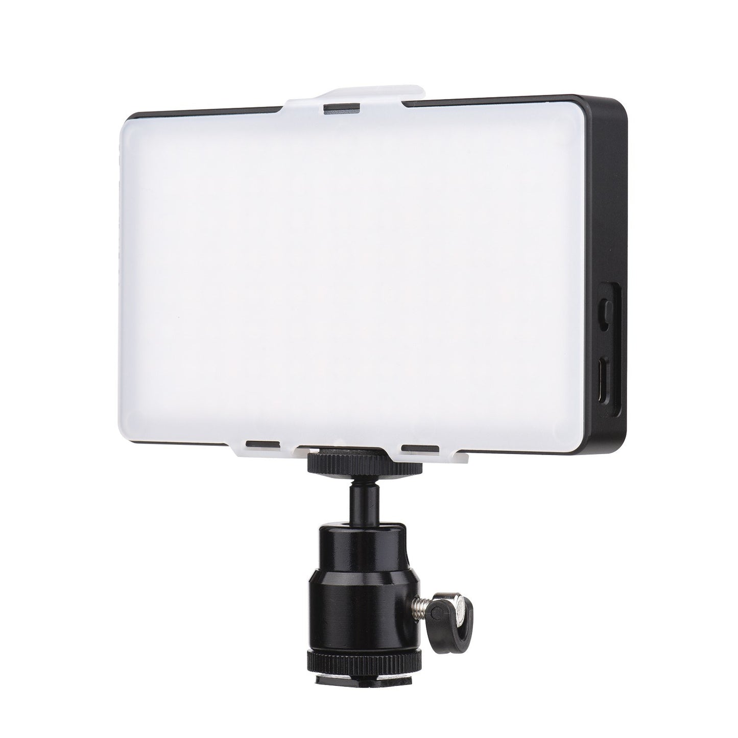 Andoer APP Control 360-degree Full Color RGB Photography Light Lightweight Professional LED Video Light Bi-Color Temperature 3000K-6500K Dimmable Brightness with Grid Soft Cover Storage Bag