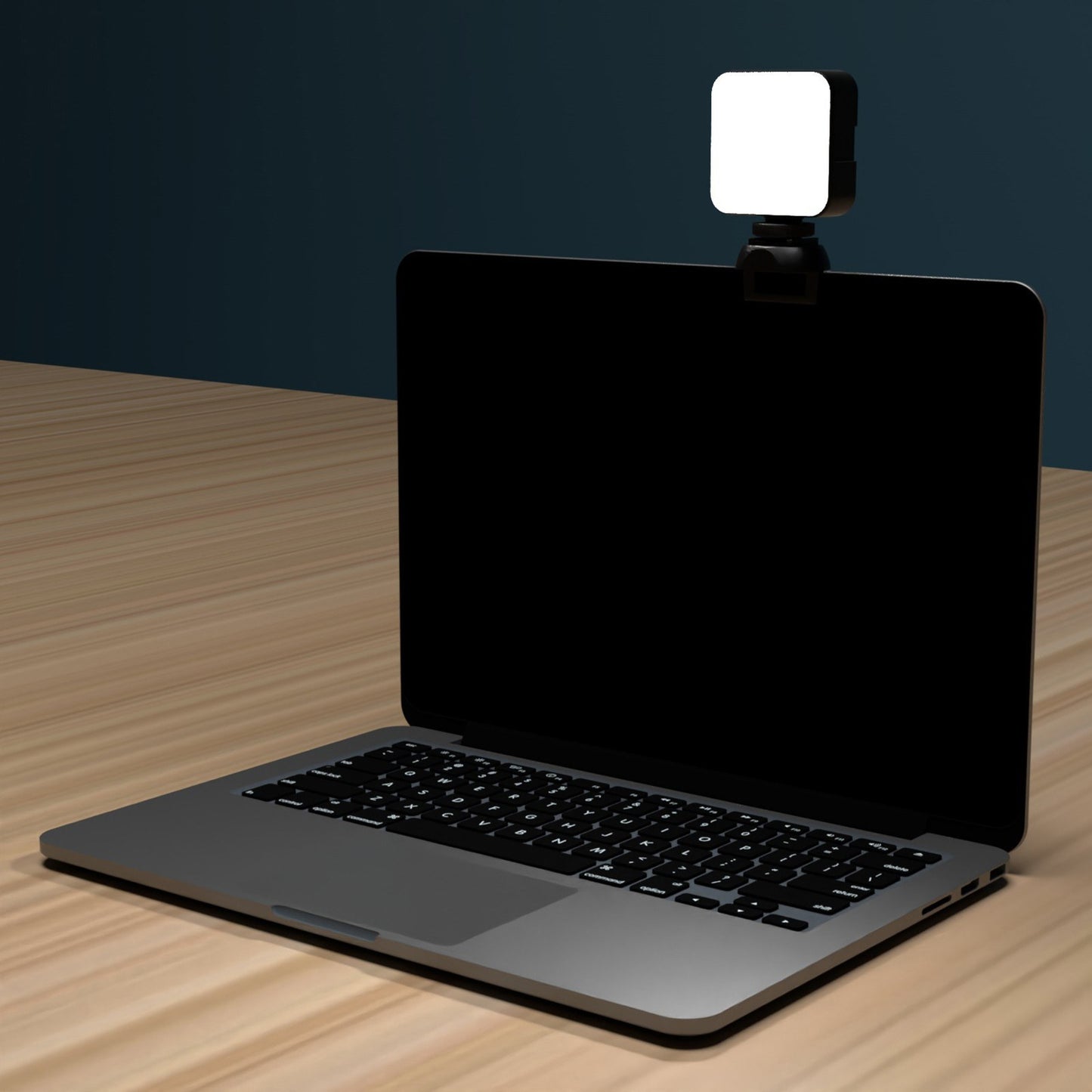 SOONPHO LED Video Light 5600K Photography Lighting Video Conference Lighting with Clip 1/4 Thread Port Cold Shoe