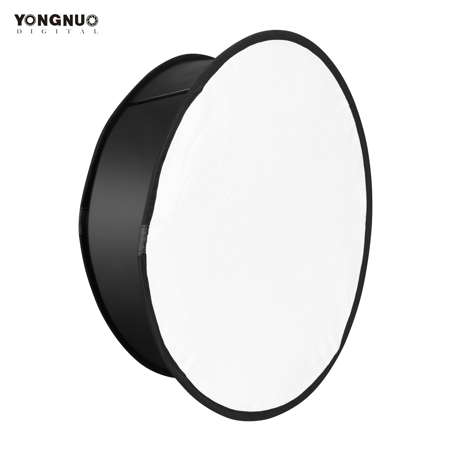 YONGNUO YN45-1 45cm/18in Portable Round Softbox for YONGNUO YN300/YN300 II/ YN300 III/ YN300 IV LED Video Light, Collapsible Softbox Diffuser Phototgraphy Accessories