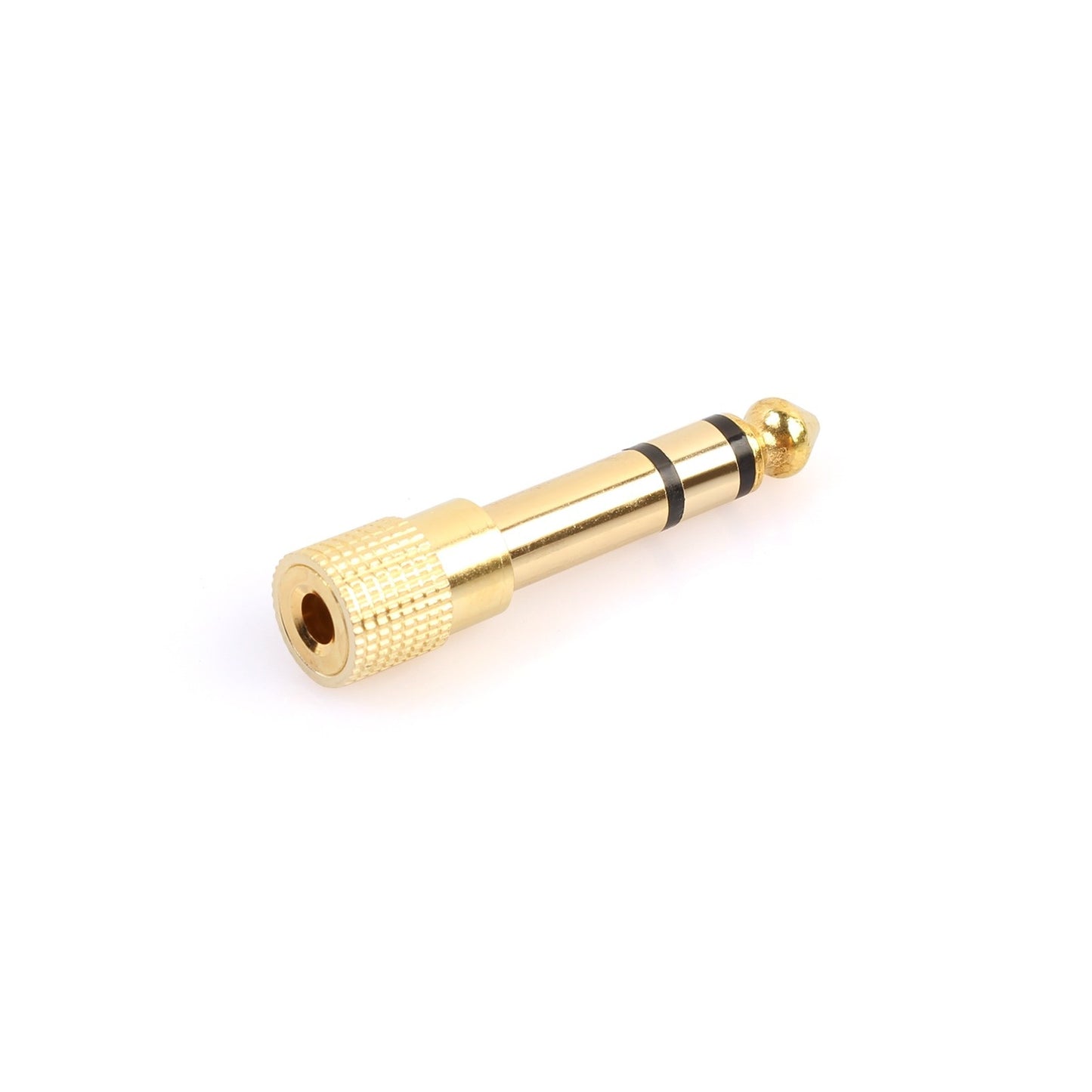 10Pcs 6.35mm 1/4inch Male to 3.5mm 1/8inch Female Stereo Headphone Audio Adapter Gold Plated Headphone Jack Plug for Amp Guitar Mixer