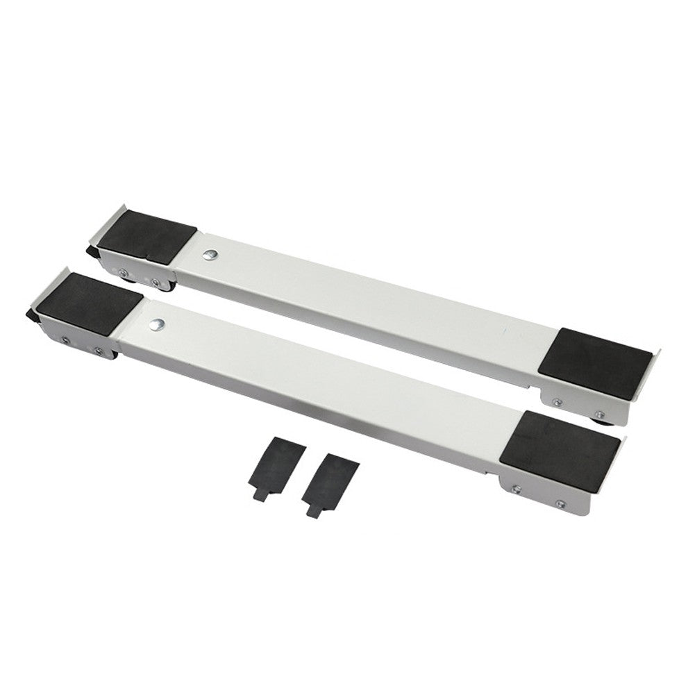 1 Set Home Household Refrigerator Movable Adjustable Stand Moving Base 24-Wheels Roller Bracket