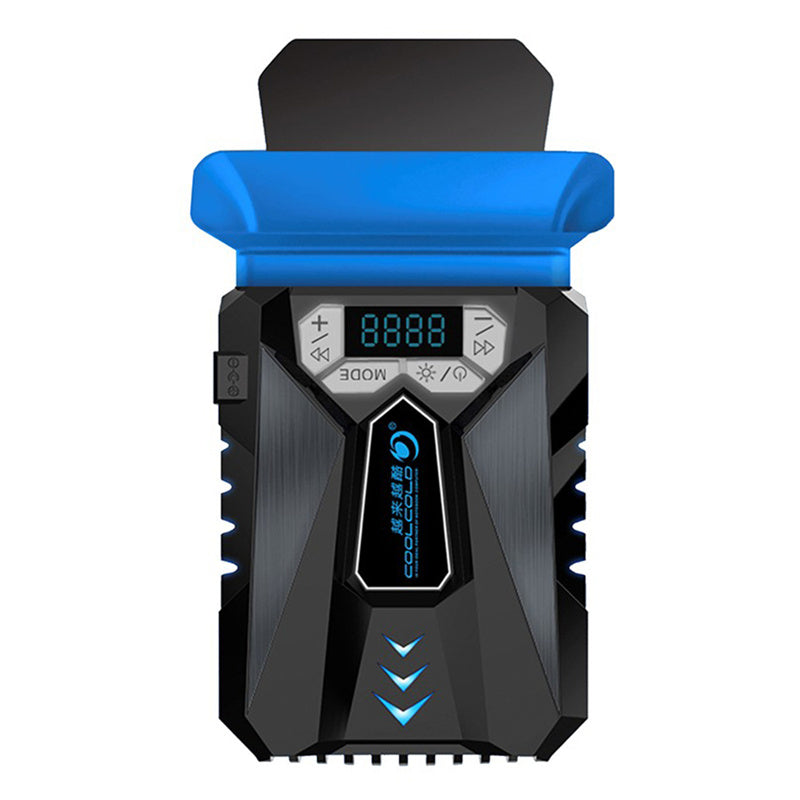 COOLCOLD K29 Laptop Fan Cooler Intelligent Temperature Control External Gaming Cooling Pad with Breathing Light