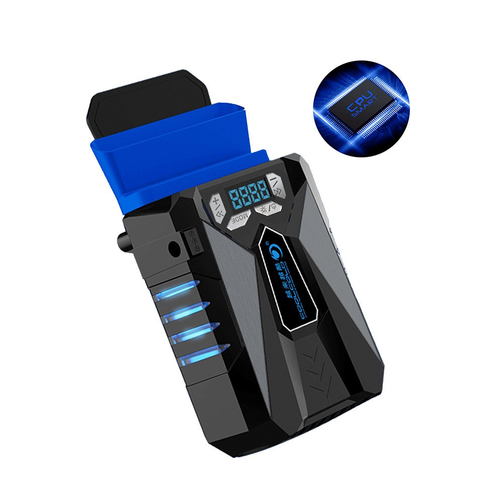 COOLCOLD K29 Laptop Fan Cooler Intelligent Temperature Control External Gaming Cooling Pad with Breathing Light