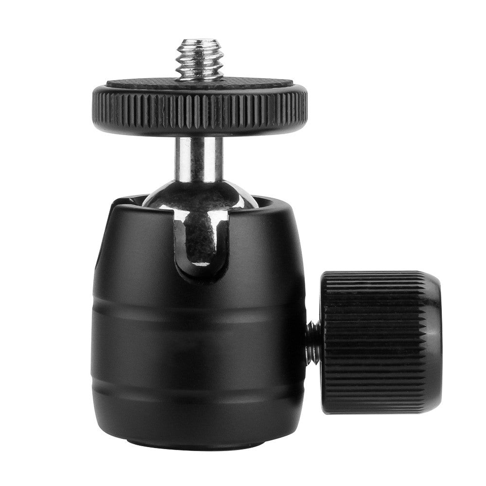 Tripod Ball Head 360-degree Rotatable Metal Tripod Mount with 1/4 Screw for Camera
