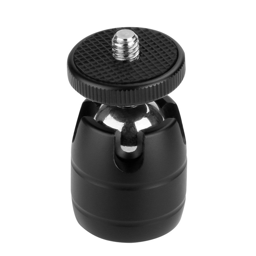 Tripod Ball Head 360-degree Rotatable Metal Tripod Mount with 1/4 Screw for Camera