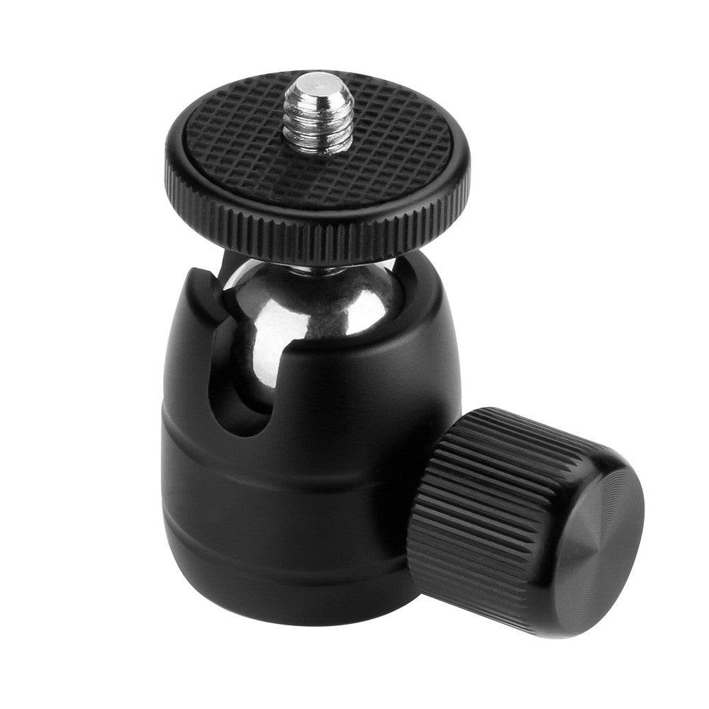 Tripod Ball Head 360-degree Rotatable Metal Tripod Mount with 1/4 Screw for Camera