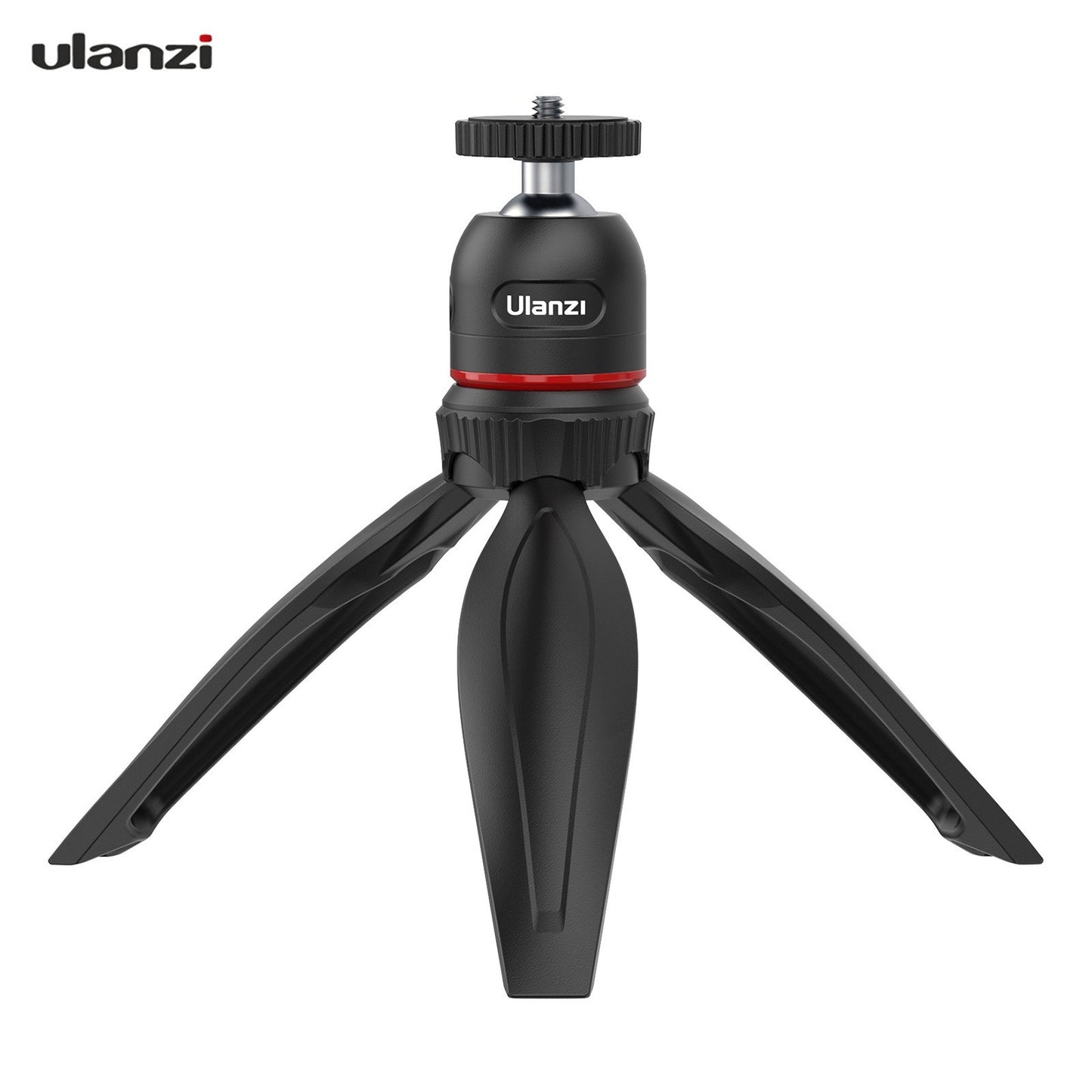 Uniqkart MT-17 Camera Tripod Stand Holder Desktop Tabletop Stand with 1/4 Inch Screw for DSLR Action Camera Mobile Phone