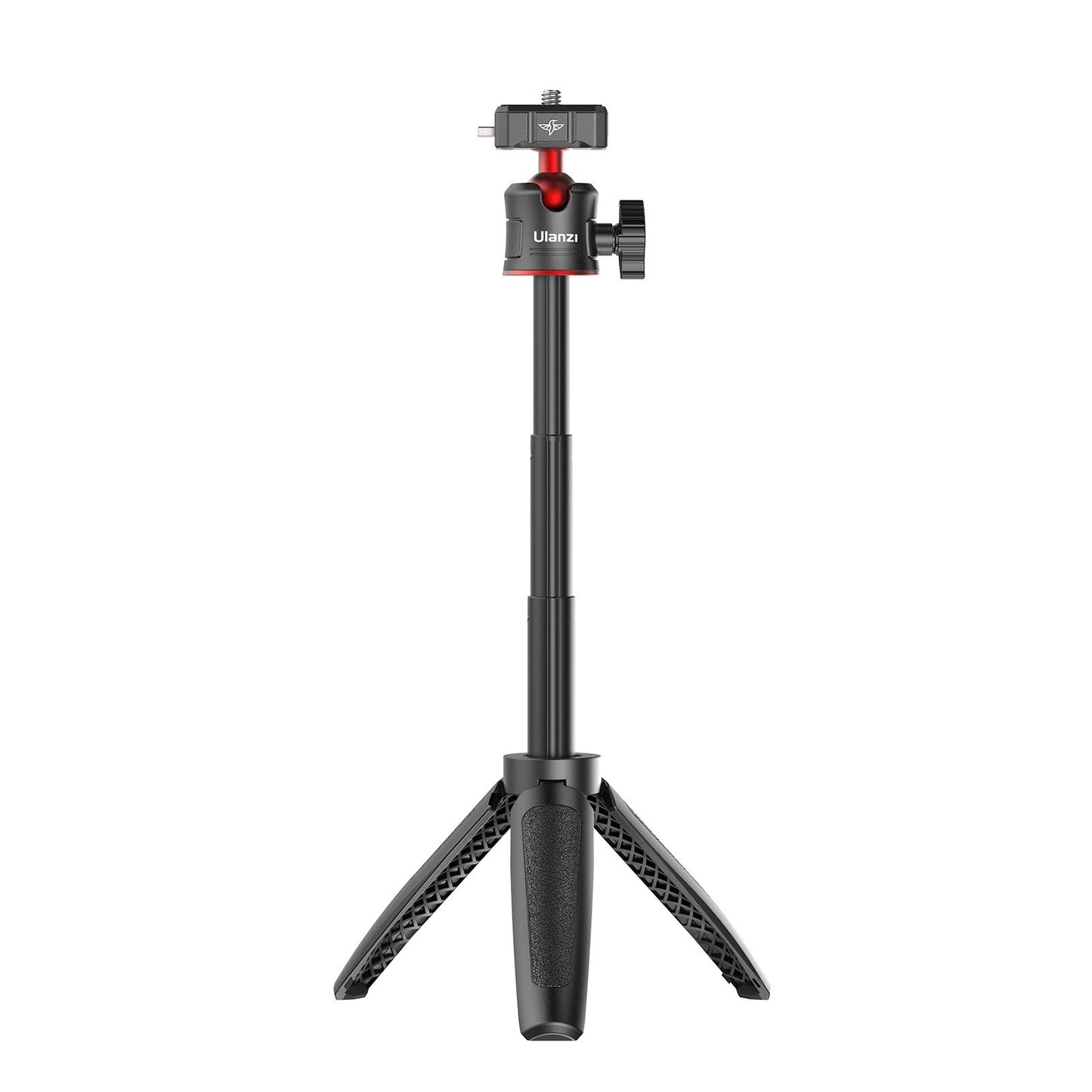 Uniqkart R078 28cm/11in Selfie Stick Tripod 3-level Extendable 2-in-1 PC Selfie Stick Stand with Quick Release Ball Head for DSLR Smartphone