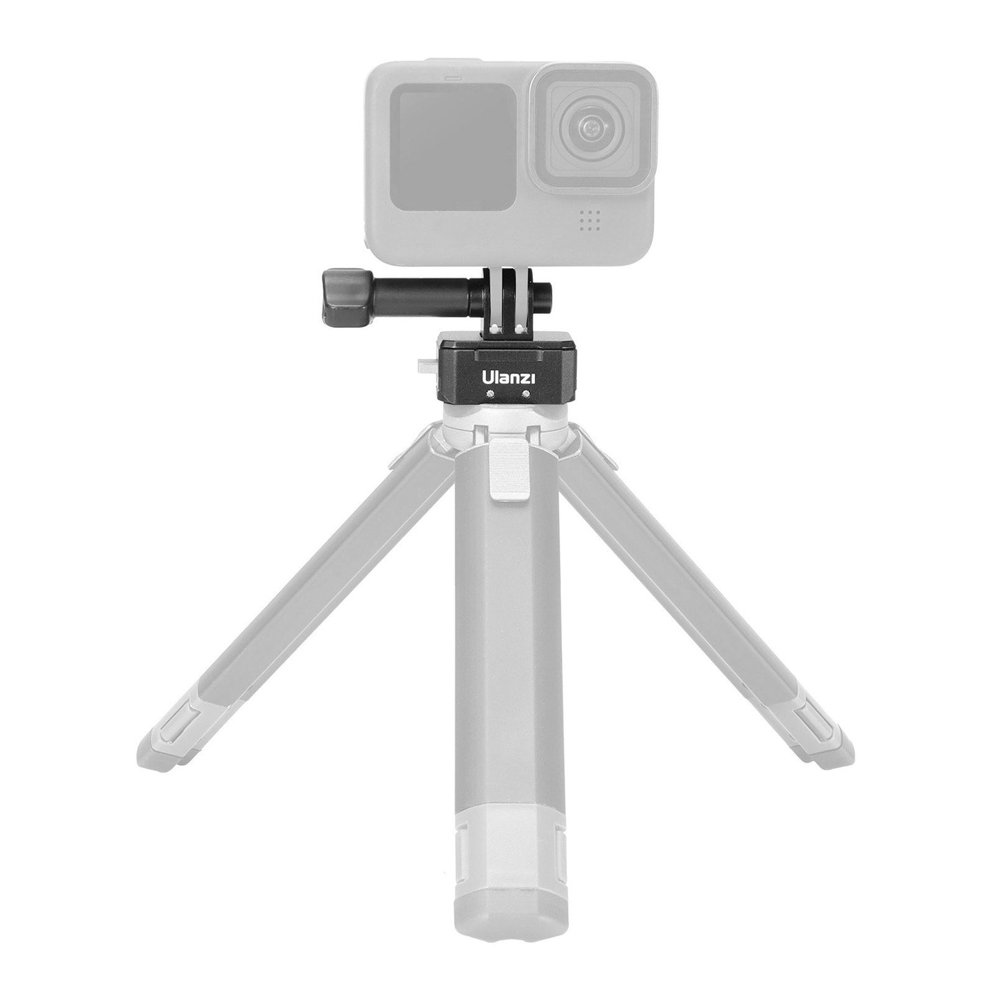 Uniqkart R079 Aluminum Mount Base Action Camera Quick Setup Kit with Universal 1/4 Interface, 2KG Payload