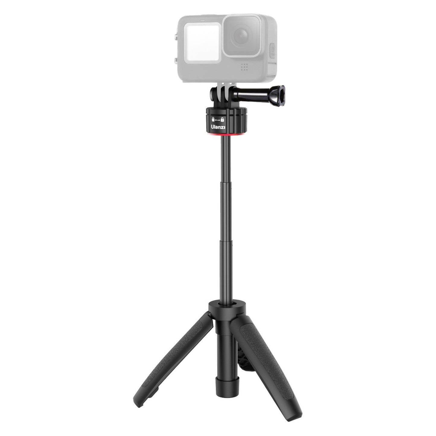 ULANZI MT-31 Portable Desktop Mini Tripod Stand Selfie Stick Handle with Magnetic Absorption Base Screw for Action Camera Video Camcorder