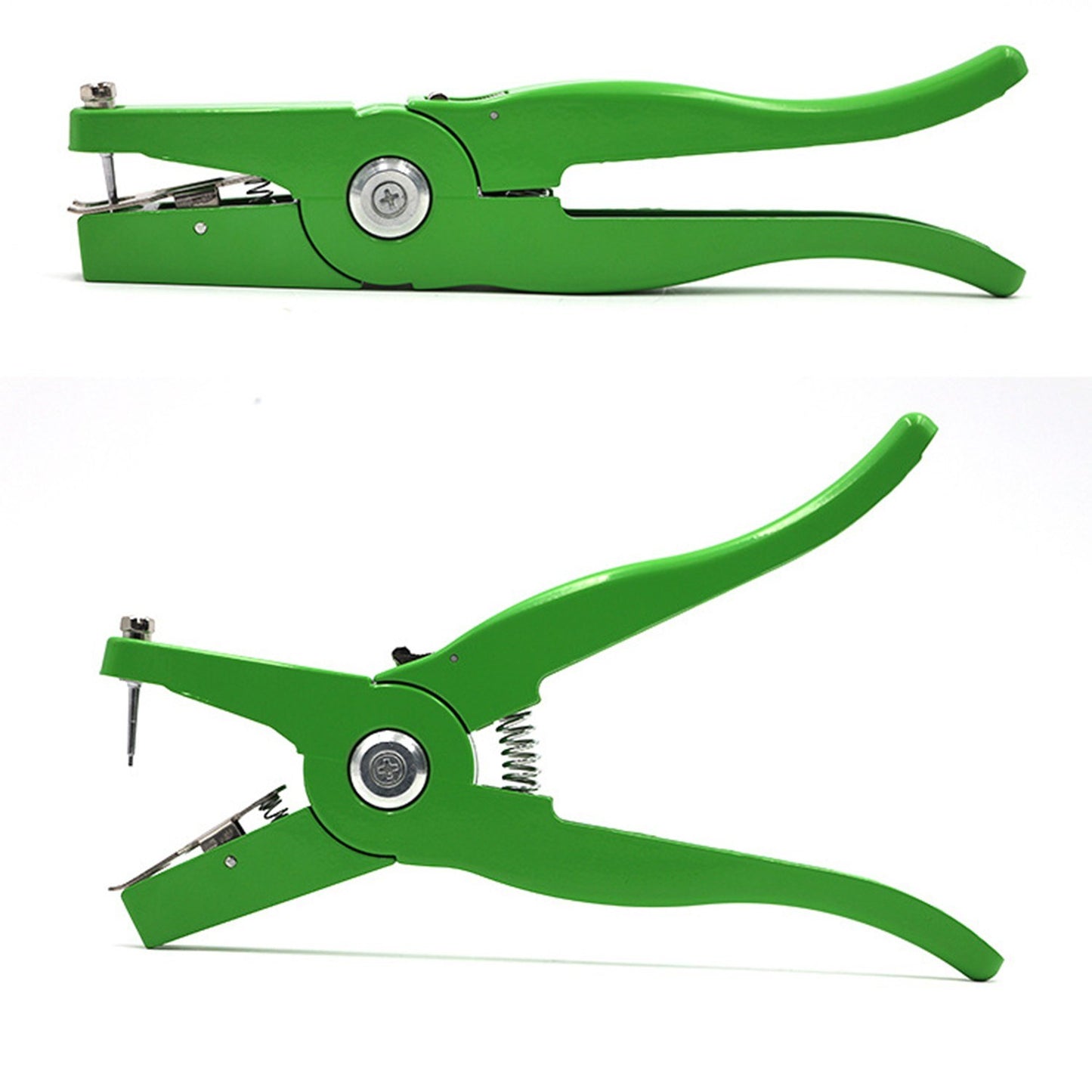 Goat Sheep Pig Cow Ear Tag Pliers Livestock Animal Ear Tag Tool Tagger Aluminium Alloy Ear Tag Puncher