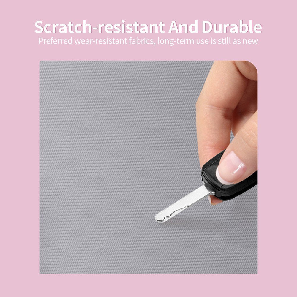 Bubm 14-inch Laptop Bag with Bear Pendant Scratch-resistant Durable Portable Notebook Carrying Bag - Grey