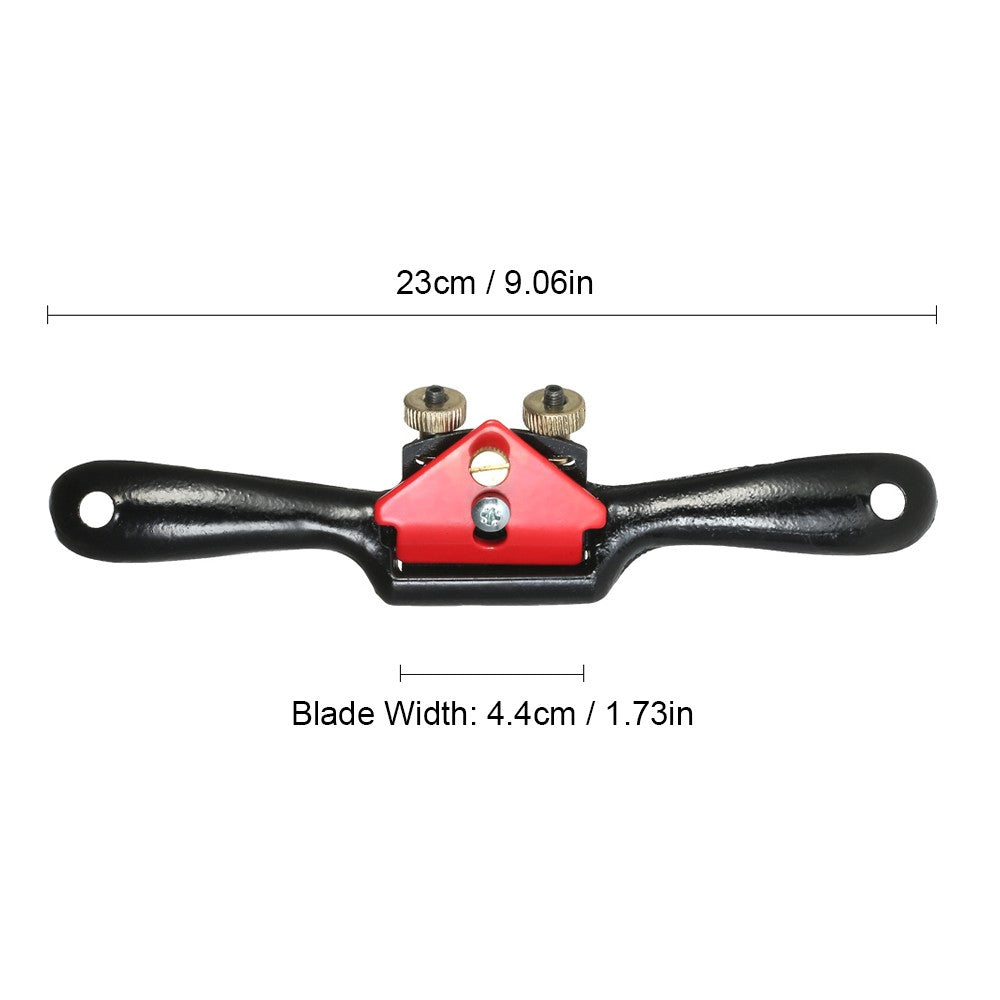 9 Inch Adjustable SpokeShave with Metal Blade + Woodworking Plane Wood Working Hand Tool for Wood Craftsman Wood Carver