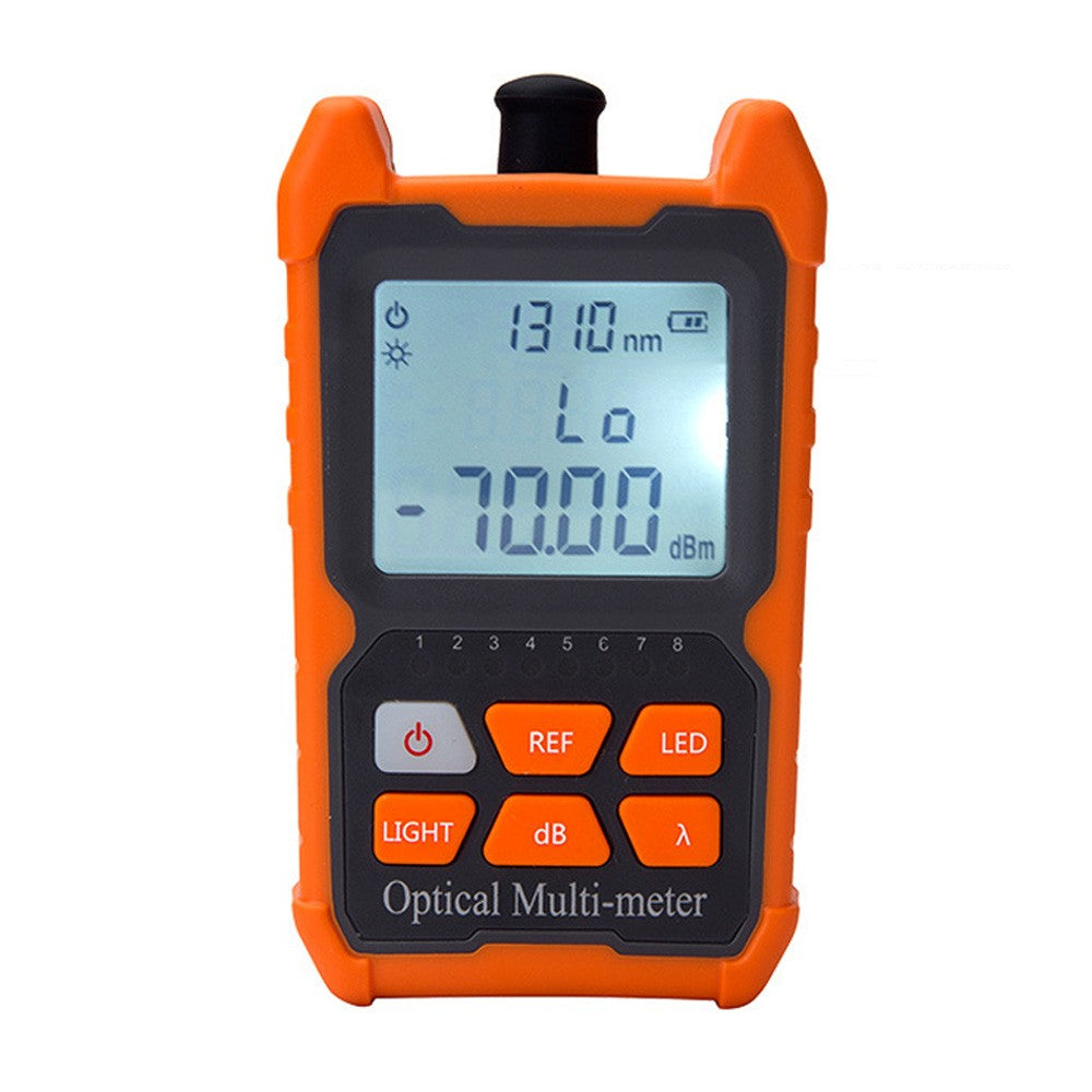 Optical Power Meter FC/SC/ST Universal Interface Fiber Tester Portable Leds Lighting Network Cable Test Equipment