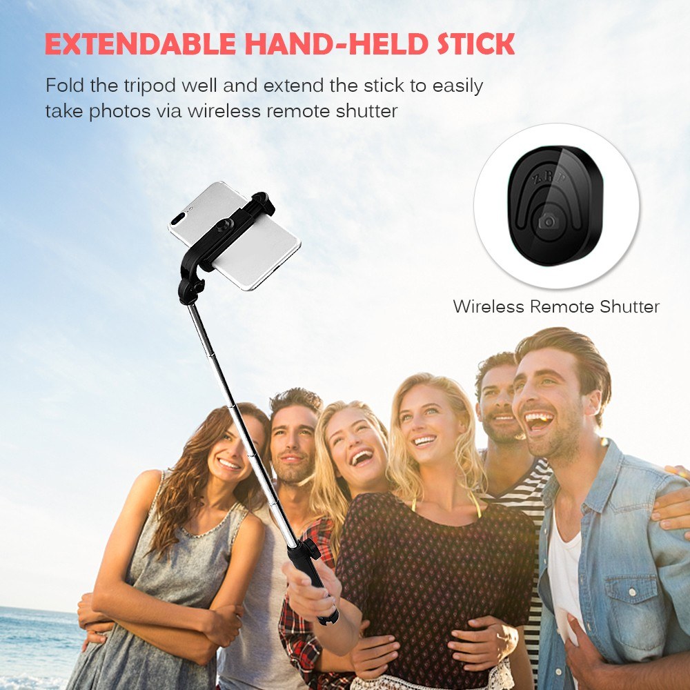 Record Golf Swing Phone Holder Golf Analyzer Accessories Extendable Phone Tripod Stand with Remote Shutter - White