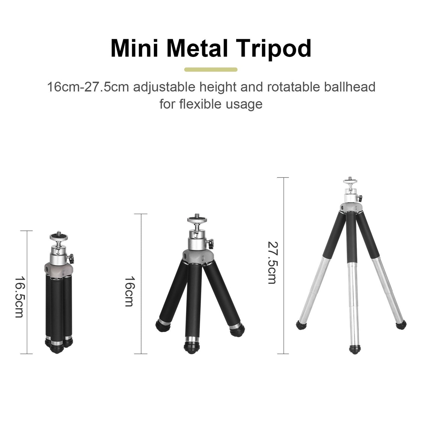 NICEFOTO 40x40cm/16x16in Portable Folding Desktop Photography Light Tent Kit with Folding Light Box + 2 Adjustable LED Lights + 2 Mini Tripods + 3 Backdrops + 4 Backdrop Clips Photographic Accessories