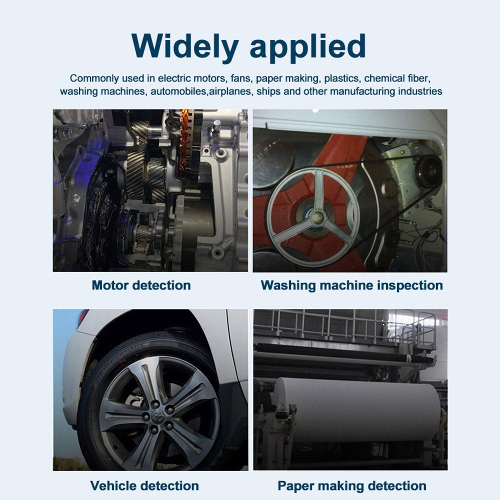 Handheld LCD Digital Laser Tachometer Non-Contact 2.5-99999RPM Tach Motor Speed Meter for Motors Wheels Fans