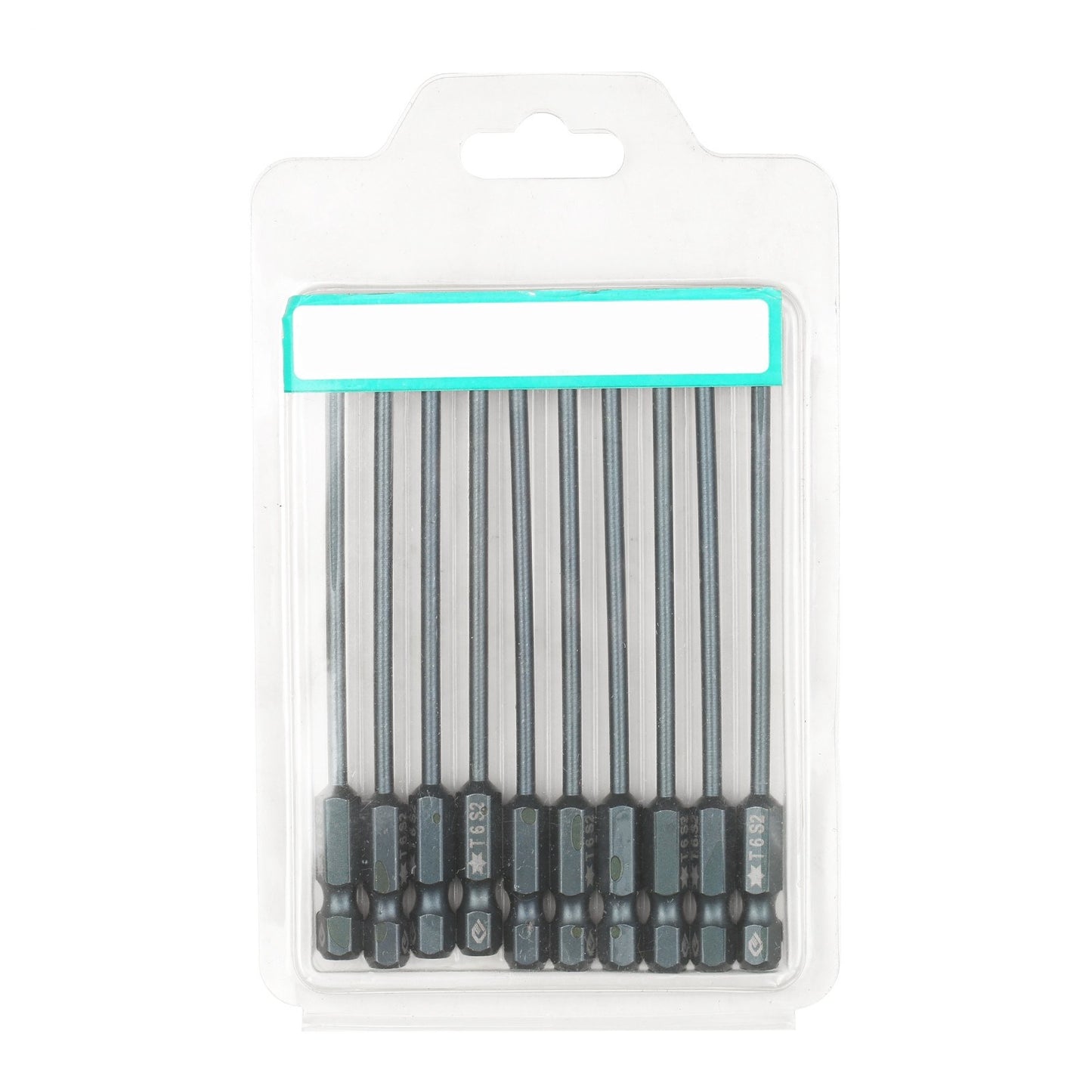 10Pcs/Set T6 Security Torx Bit 1/4-inch Drive S2 Alloy Steel Magnetic Screw Driver Bit Set for Power Screwdriver Electric Hand Drill