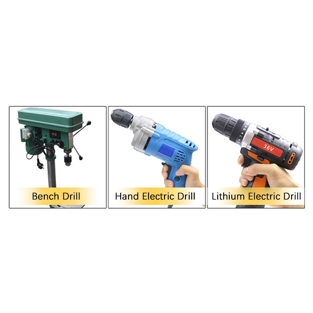 10PCS Masonry Drill Bits for Tile Brick Glass Plastic Porcelain Marble Wood Ceramic Wall Mirror with 5/6/8/10/12mm